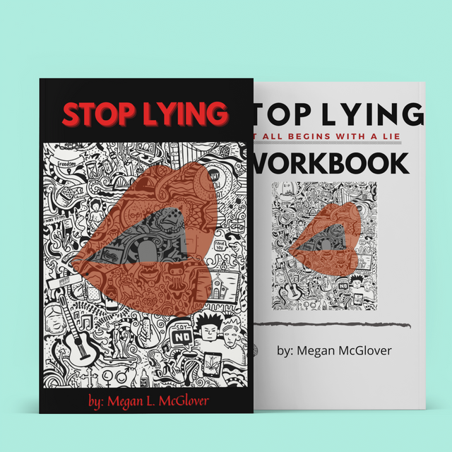 Pre-Order Stop Lying Book, Workbook, and Tshirt Bundle